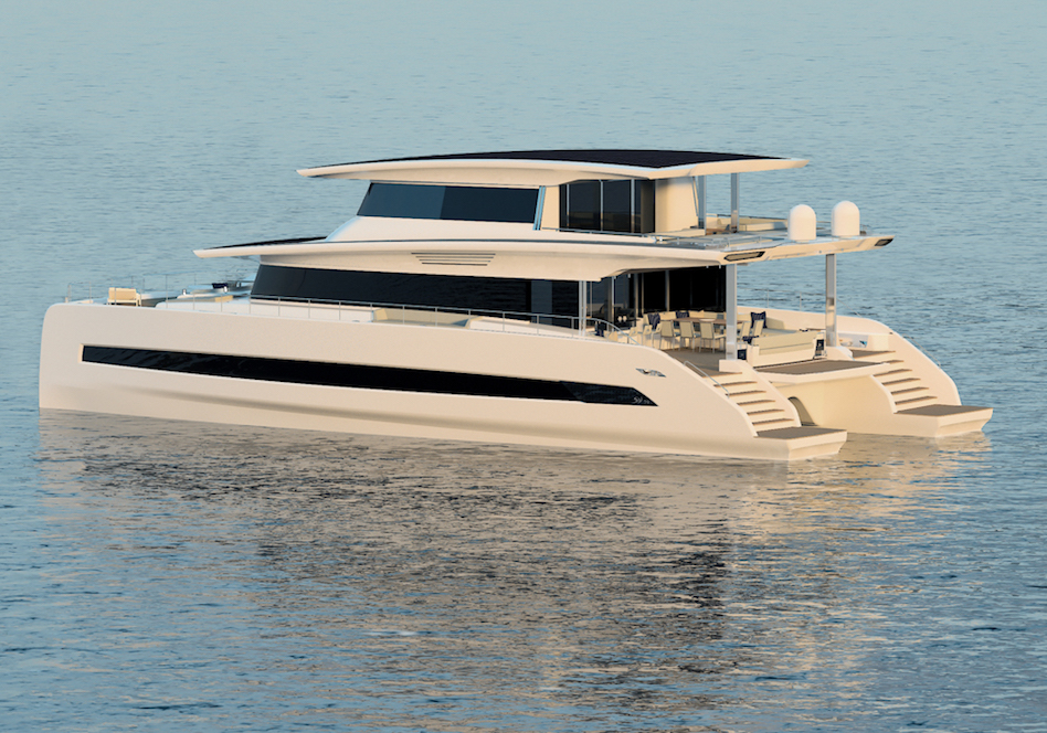 SILENT 80 Tri-Deck – największy katamaran solarny
