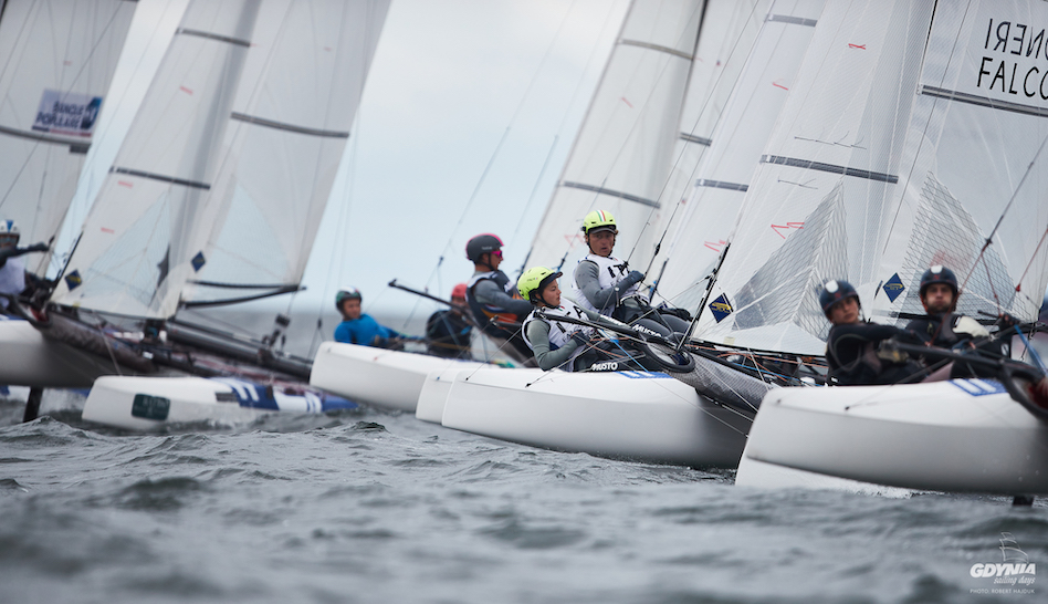 Gdynia Sailing Days – Mistrzostwa Świata Juniorów w klasie 49er – Staniul i Sztorch nadal liderami, znaczący awans Czapskiej i Rajchert