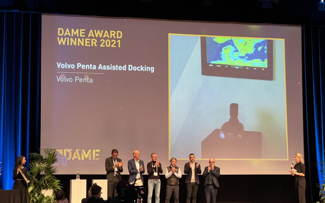 Asystent parkowania Volvo Penta – zwycięża w 30 edycji DAME Design Award