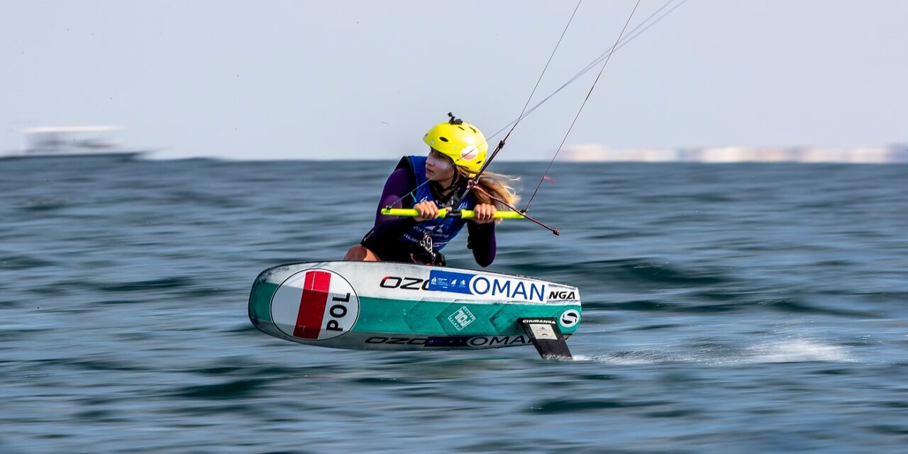 Julia Damasiewicz młodzieżową wicemistrzynią świata w kitesurfingu