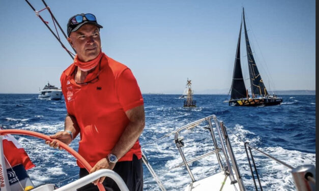 „Rejs roku 2021 – Srebrny Sekstans” – Bouwe Bekking, kapitan Sailing Poland z nagrodą honorową