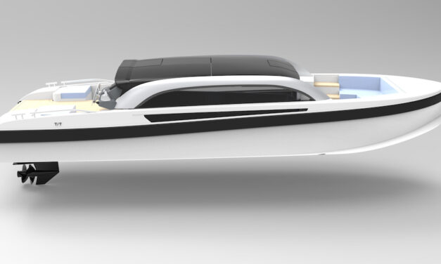 „Slim” Limousine Tender z Wooden Boats, łódź przeznaczona do garażu każdego jachtu