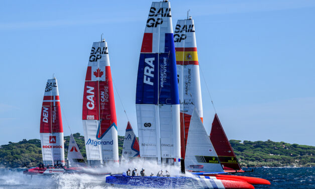 Sail GP w St. Tropez – prawie stówa na godzinę!