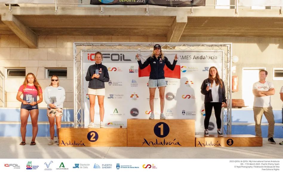 Zofia Klepacka wraca na zwycięską ścieżkę. Regaty iQFoil Games miały kolor biało-czerwony!