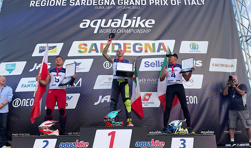 Srebrny medal Marcina Sendy w mistrzostwach świata skuterów wodnych!