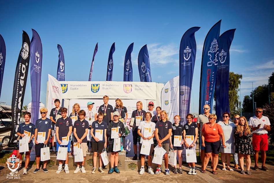 OOM w żeglarstwie – poznaliśmy mistrzów Polski juniorów w klasach Optimist i L’Equipe