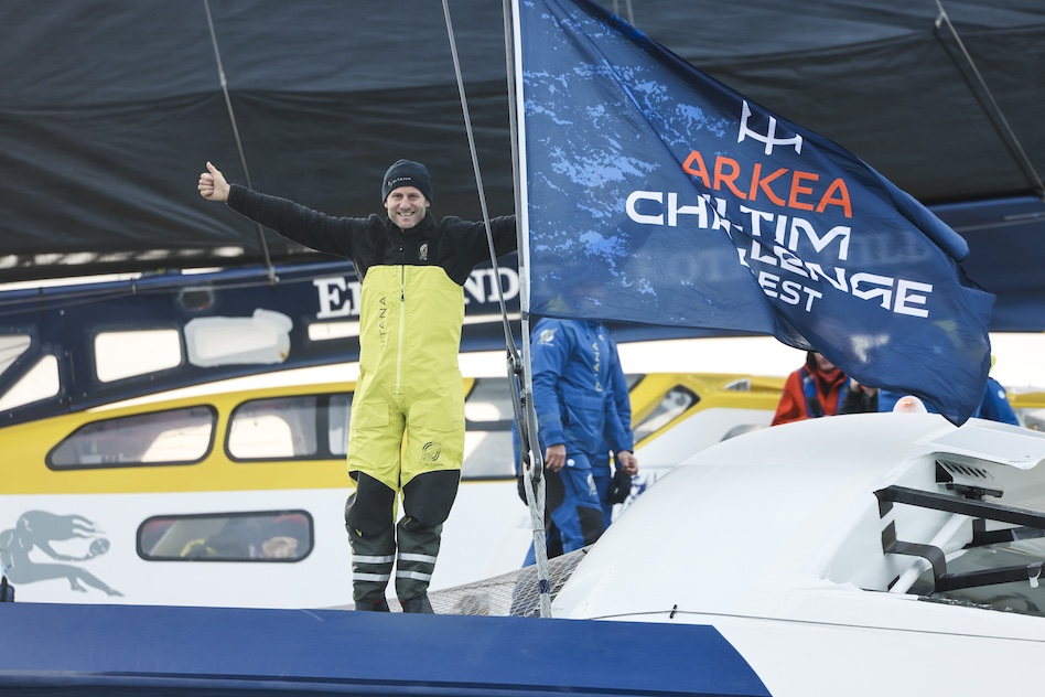 ARKÉA ULTIM CHALLENGE-Brest – zwycięstwo Charlesa Caudreliera na „Maxi Edmond de Rothschild”