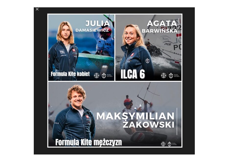 Żeglarstwo: Barwińska, Damasiewicz i Żakowski z rekomendacją na Paryż!