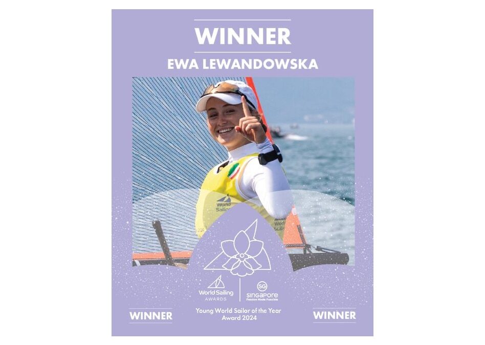 Ewa Lewandowska z tytułem Młodzieżowej Żeglarki Świata!
