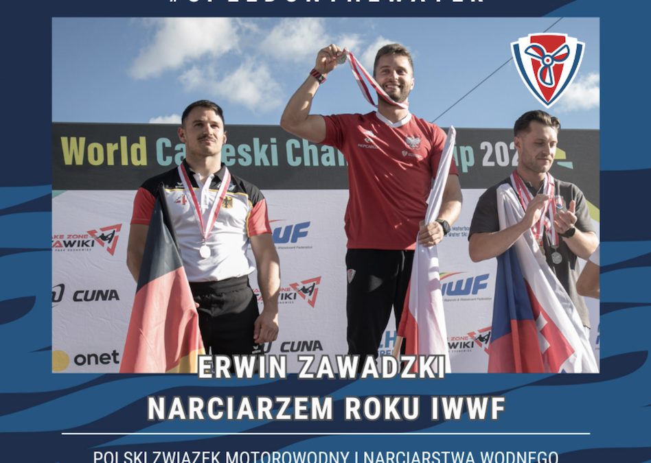 Polak Erwin Zawadzki Narciarzem Wodnym 2024 roku według IWWF