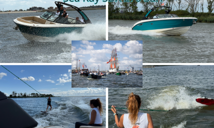 Sea Ray SDX 270 Surf – BOB Award 2025 na finiszu w Amsterdamie