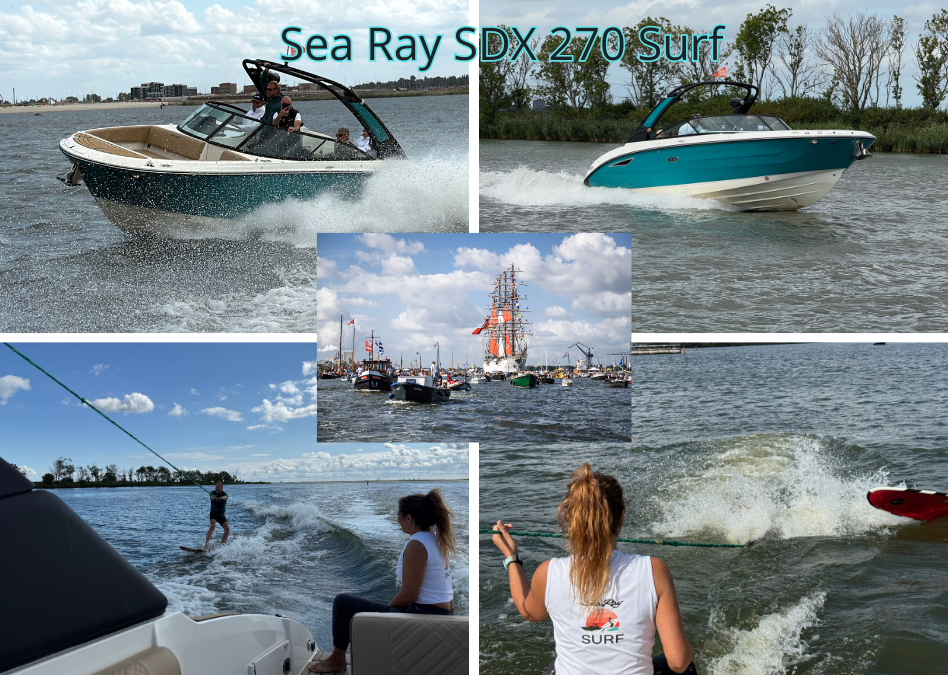 Sea Ray SDX 270 Surf – BOB Award 2025 na finiszu w Amsterdamie
