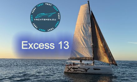 TEST – Katamaran Excess 13 – monohull na dwóch kadłubach
