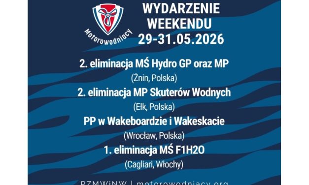 Polscy motorowodniacy – nadchodzi niesamowity weekend w świecie sportów wodnych!