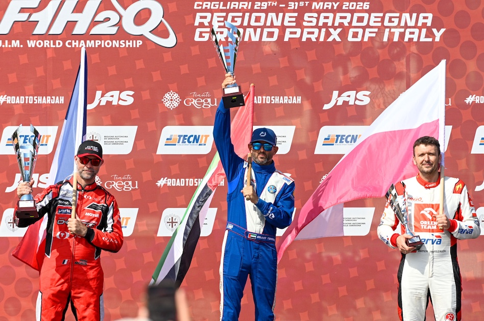 Grand Prix F1H2O – Regione Sardegna Grand Prix of Italy – Bartek Marszałek na podium!